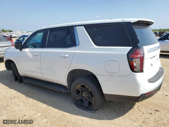 2022 Chevrolet Tahoe Commercial with VIN 1GNSCLED9NR319730, listed as a Copart auction lot 50306615 with 0 mi miles and Clean Title. Bid and sale history available at carsss.com. Image 2.
