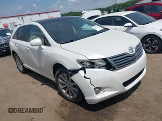 2011 Toyota Venza with VIN 4T3ZA3BB7BU045648, listed as a IAAI auction lot 42488392 with 276,877 mi miles and . Bid and sale history available at DreamBid. Image 1.