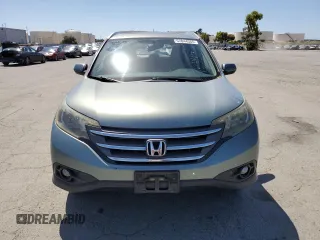 2012 Honda CR-V EX-L with VIN 2HKRM4H79CH632393, listed as a Copart auction lot 57844555 with 219,258 mi miles and Salvage title. Bid and sale history available at DreamBid. Image 5.