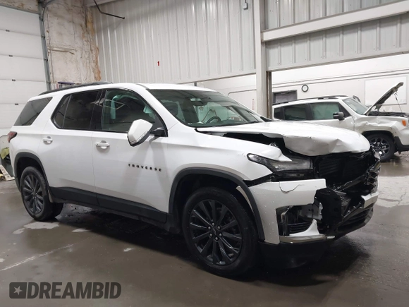 2023 Chevrolet Traverse RS with VIN 1GNEVJKW7PJ330843, listed as a IAAI auction lot 41583813 with 16,683 mi miles and . Bid and sale history available at DreamBid. Image 13.