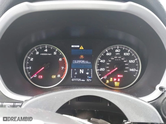 2020 Mitsubishi Eclipse Cross ES with VIN JA4AT3AA9LZ019256, listed as a IAAI auction lot 41282686 with 77,725 mi miles. Bid and sale history available at carsss.com. Image 7.