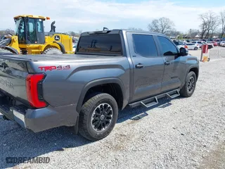 2024 Toyota Tundra 4WD SR5 with VIN 5TFLA5DB6RX177580, listed as a IAAI auction lot 41874283 with 6,880 mi miles. Bid and sale history available at carsss.com. Image 4.