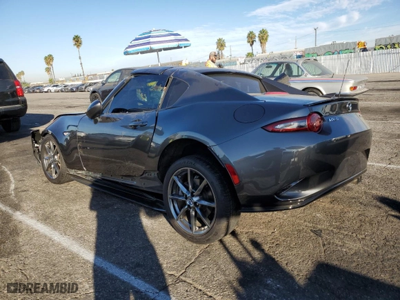 2018 Mazda MX-5 Miata RF Grand Touring with VIN JM1NDAM7XJ0203115, listed as a Copart auction lot 77463864 with 31,043 mi miles and Salvage Title. Bid and sale history available at carsss.com. Image 2.