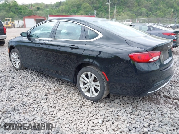 2015 Chrysler 200 Limited with VIN 1C3CCCAB1FN634181, listed as a IAAI auction lot 42175926 with 84,378 mi miles and . Bid and sale history available at DreamBid. Image 3.