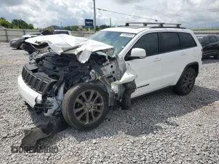 2016 Jeep Grand Cherokee Limited 75th Anniversary with VIN 1C4RJEBG7GC369183, listed as a Copart auction lot 61008495 with 113,350 mi miles and Salvage title. Bid and sale history available at DreamBid. Image 1.