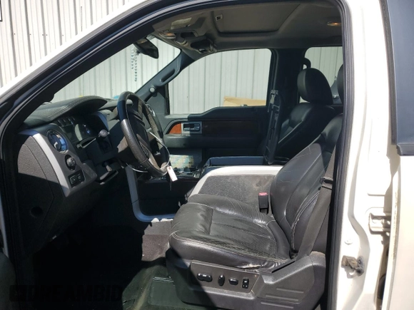 2009 Ford F-150 XL with VIN 1FTPW12V19FA19677, listed as a Copart auction lot 47071645 with 131,450 mi miles and Salvage Title. Bid and sale history available at carsss.com. Image 7.