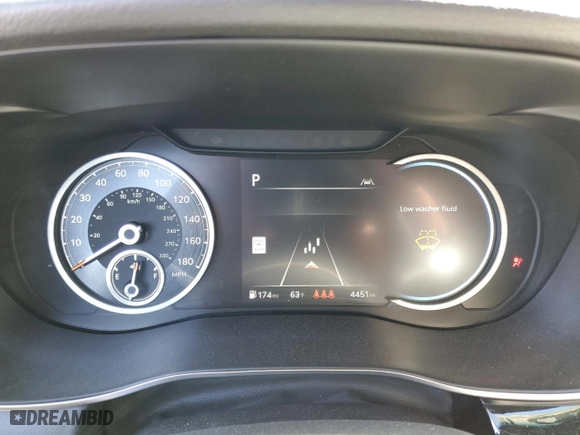 2024 Genesis G70 3.3T Sport Advanced with VIN KMTG54SE0RU139391, listed as a Copart auction lot 88167515 with 4,451 mi miles and Salvage Title. Bid and sale history available at carsss.com. Image 9.