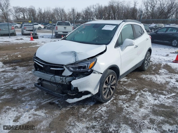 2019 Buick Encore Essence with VIN KL4CJCSM5KB872736, listed as a IAAI auction lot 41411064 with 113,142 mi miles. Bid and sale history available at carsss.com. Image 17.