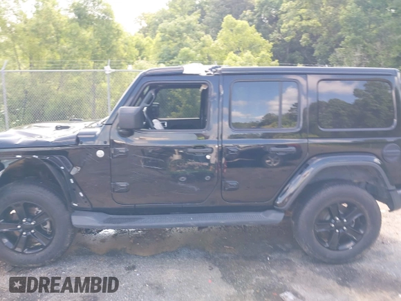 2020 Jeep Wrangler Unlimited Sahara z VIN 1C4HJXEN6LW106869, wystawiony jako IAAI lot #42390113 z przebiegiem 56 907 mil mil oraz . Historia ofert i sprzedaży dostępna na DreamBid. Obrazek 15.