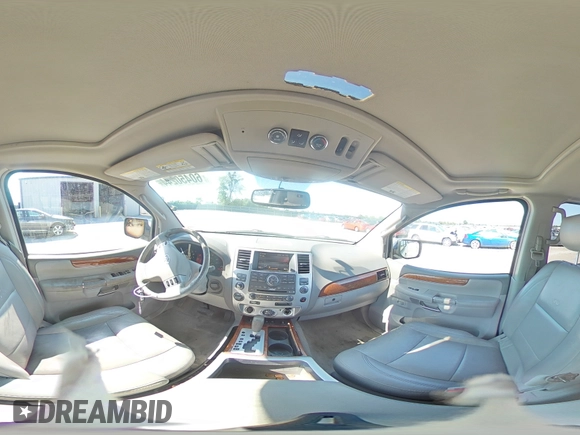 2008 Infiniti QX56 with VIN 5N3AA08C28N900030, listed as a Copart auction lot 60450244 with 198,381 mi miles and Salvage Title. Bid and sale history available at carsss.com. Image 14.