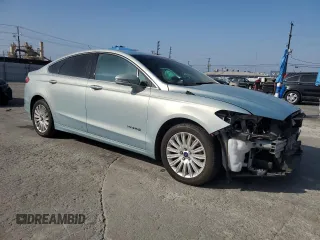 2014 Ford Fusion SE Hybrid with VIN 3FA6P0LU3ER150606, listed as a Copart auction lot 62859575 with 218,371 mi miles and Salvage title. Bid and sale history available at DreamBid. Image 4.