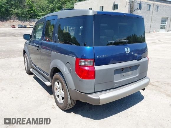 2003 Honda Element EX z VIN 5J6YH28583L013874, wystawiony jako IAAI lot #42516680 z przebiegiem 326 804 mil mil oraz . Historia ofert i sprzedaży dostępna na DreamBid. Obrazek 3.