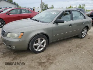 2007 Hyundai Sonata GLS with VIN 5NPET46C67H294247, listed as a Copart auction lot 54448745 with 217,280 mi miles and Clean Title. Bid and sale history available at DreamBid. Image 1.