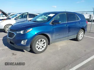 2019 Chevrolet Equinox LT z VIN 2GNAXTEV0K6138242, wystawiony jako IAAI lot #42313300 z przebiegiem 189 527 mil mil oraz . Historia ofert i sprzedaży dostępna na DreamBid. Obrazek 18.