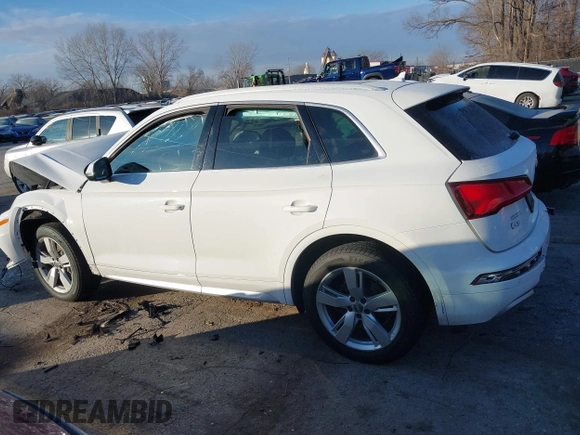 2018 Audi Q5 Premium Plus with VIN WA1BNAFY9J2204115, listed as a IAAI auction lot 41216503 with 1 mi miles. Bid and sale history available at carsss.com. Image 14.