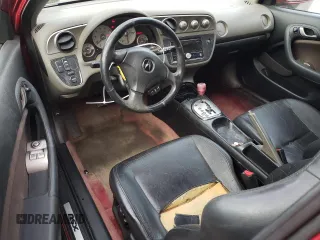 2002 Acura RSX Auto with VIN JH4DC54872C025385, listed as a Copart auction lot 81033264 with 205,653 mi miles and Salvage Title. Bid and sale history available at carsss.com. Image 8.
