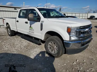 2021 Ford Super Duty F-250 SRW XL with VIN 1FT7W2B69MEC86742, listed as a Copart auction lot 85062804 with 99,473 mi miles and Salvage Title. Bid and sale history available at carsss.com. Image 4.
