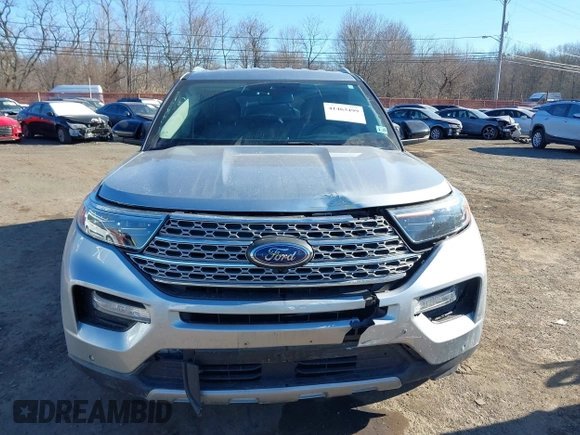 2020 Ford Explorer Limited with VIN 1FMSK8FH7LGA66504, listed as a IAAI auction lot 41463499 with 35,723 mi miles. Bid and sale history available at carsss.com. Image 12.