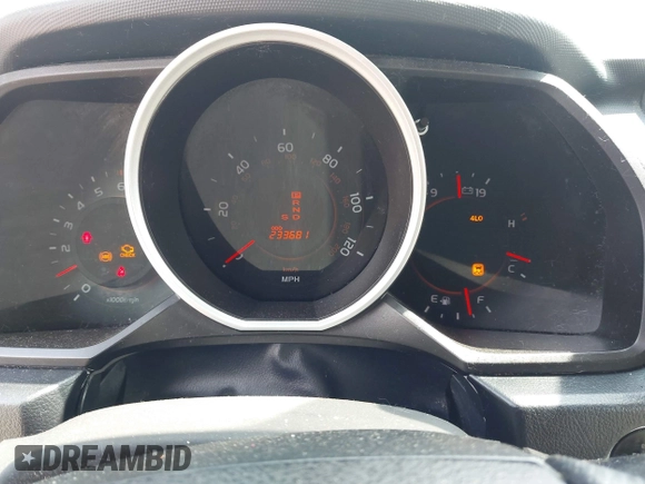 2011 Toyota 4Runner Trail с VIN JTEBU5JRXB5033547, выставлен на аукционе IAAI как лот 42576807 с пробегом 233 681 миль миль и . История ставок и продаж доступна на DreamBid. Изображение 7.
