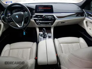 2017 BMW 5 Series 540i with VIN WBAJE5C37HG916165, listed as a Copart auction lot 45088915 with 100,563 mi miles and Salvage Title. Bid and sale history available at carsss.com. Image 8.