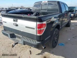 2013 Ford F-150 XL with VIN 1FTFW1ET0DFE01438, listed as a IAAI auction lot 41429042 with 183,757 mi miles. Bid and sale history available at carsss.com. Image 4.