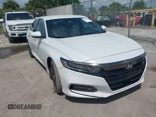 2019 Honda Accord Sport with VIN 1HGCV1F30KA086527, listed as a IAAI auction lot 42016398 with 80,418 mi miles and . Bid and sale history available at DreamBid. Image 1.
