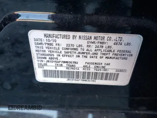 2011 Infiniti G25 Journey with VIN JN1DV6AP7BM830782, listed as a Copart auction lot 88398995 with 316,259 mi miles and Salvage Title. Bid and sale history available at DreamBid. Image 12.