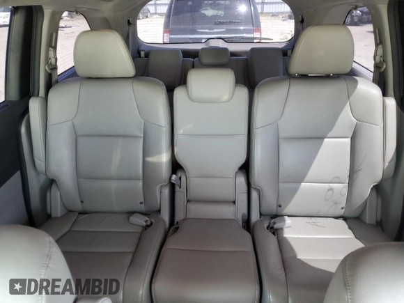 2015 Honda Odyssey EX-L with VIN 5FNRL5H66FB112090, listed as a Copart auction lot 52721475 with 120,472 mi miles and Salvage Title. Bid and sale history available at DreamBid. Image 10.