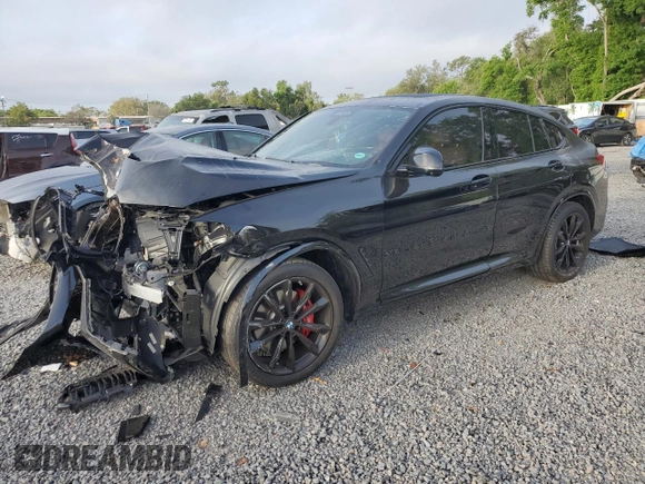 2024 BMW X4 M40i z VIN 5UX43DT00R9V20010, wystawiony jako Copart lot #51654125 z przebiegiem Nie podano mil oraz Nie do naprawy • Non repairable. Historia ofert i sprzedaży dostępna na DreamBid. Obrazek 1.