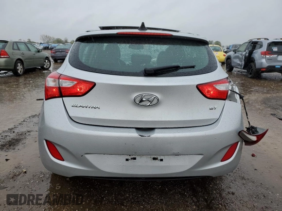 2013 Hyundai Elantra GT with VIN KMHD35LE4DU054151, listed as a Copart auction lot 72439174 with 52,975 mi miles and Salvage Title. Bid and sale history available at carsss.com. Image 6.