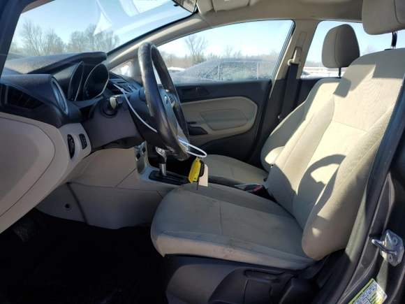 2017 Ford Fiesta SE with VIN 3FADP4EJ5HM132093, listed as a Copart auction lot 87630265 with 102,734 mi miles and Salvage Title. Bid and sale history available at carsss.com. Image 7.