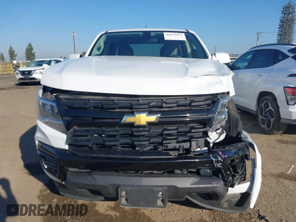 2021 Chevrolet Colorado 2WD Work Truck с VIN 1GCGSBENXM1276176, выставлен на аукционе IAAI как лот 41871871 с пробегом 11 368 миль миль и . История ставок и продаж доступна на DreamBid. Изображение 12.