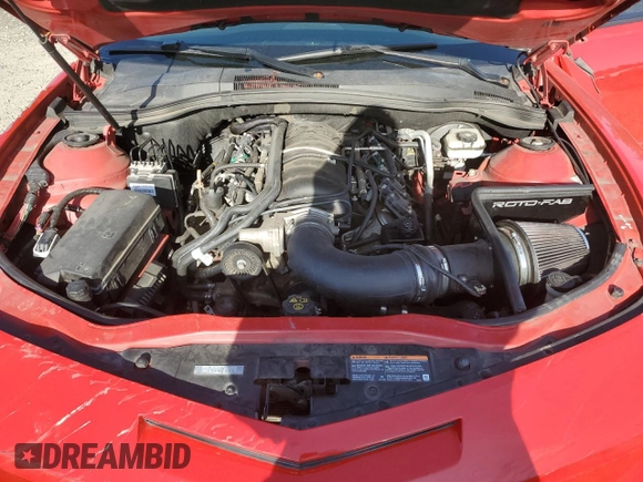 2010 Chevrolet Camaro 2SS with VIN 2G1FK1EJ4A9118595, listed as a Copart auction lot 56057795 with 144,028 mi miles and Salvage title. Bid and sale history available at DreamBid. Image 11.