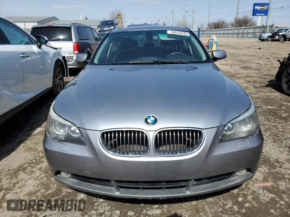 2007 BMW 5 Series 530xi with VIN WBANF73537CU25979, listed as a Copart auction lot 49534285 with 232,091 mi miles and Clean Title. Bid and sale history available at carsss.com. Image 5.
