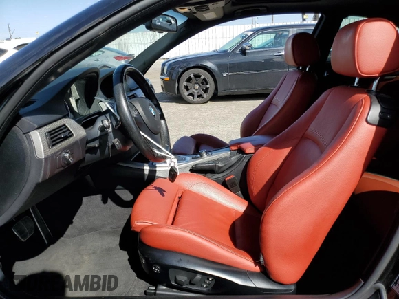 2012 BMW 3 Series 335is with VIN WBAKG1C5XCJ217018, listed as a Copart auction lot 46566545 with 57,465 mi miles and Salvage title. Bid and sale history available at DreamBid. Image 7.
