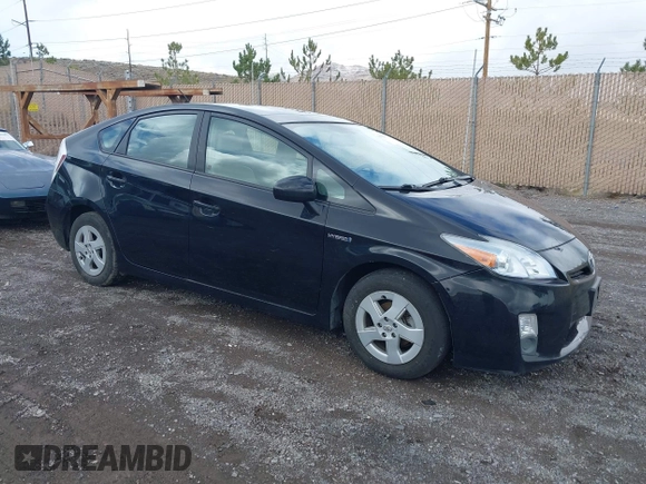 2011 Toyota Prius I with VIN JTDKN3DUXB5289810, listed as a IAAI auction lot 41935121 with 103,273 mi miles. Bid and sale history available at carsss.com. Image 1.