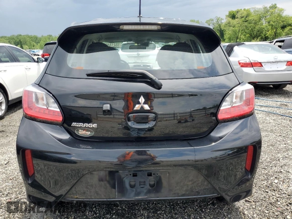 2022 Mitsubishi Mirage ES с VIN ML32AUHJ7NH009249, выставлен на аукционе Copart как лот 55214495 с пробегом 50 861 миль миль и Списание • Salvage title. История ставок и продаж доступна на DreamBid. Изображение 6.