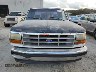 1993 Ford F-150 with VIN 1FTEX15N1PKA67197, listed as a Copart auction lot 82417944 with 0 mi miles and Salvage Title. Bid and sale history available at carsss.com. Image 5.