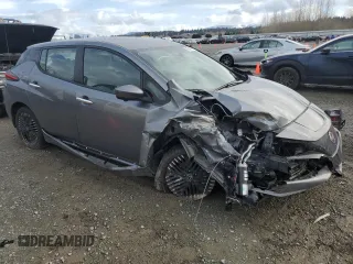 2024 Nissan LEAF SV PLUS with VIN 1N4CZ1CV0RC550736, listed as a Copart auction lot 47863775 with 7,423 mi miles and Salvage Title. Bid and sale history available at carsss.com. Image 4.