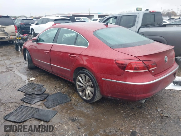 2013 Volkswagen CC VR6 Executive 4Motion with VIN WVWGU7AN9DE561506, listed as a IAAI auction lot 41459074 with 70,128 mi miles. Bid and sale history available at carsss.com. Image 3.