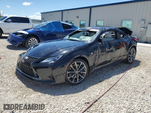 2019 Lexus RC 300 with VIN JTHHA5BC2K5009615, listed as a Copart auction lot 64201584 with Not provided miles and Non repairable. Bid and sale history available at DreamBid. Image 1.