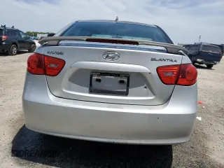 2009 Hyundai Elantra SE with VIN KMHDU46D89U742543, listed as a Copart auction lot 57424275 with 186,239 mi miles and Non repairable. Bid and sale history available at DreamBid. Image 6.