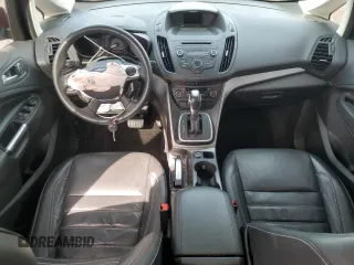 2017 Ford C-Max SE with VIN 1FADP5AU2HL117185, listed as a Copart auction lot 50400125 with 90,133 mi miles and Salvage Title. Bid and sale history available at carsss.com. Image 8.