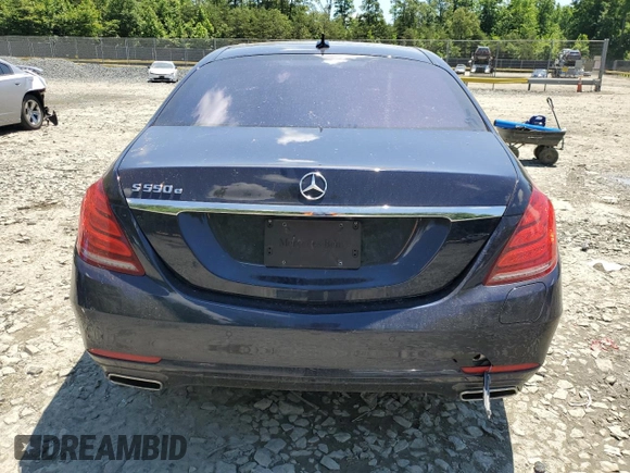 2017 Mercedes-Benz S 550e with VIN WDDUG6DB7HA289255, listed as a Copart auction lot 55859504 with 50,433 mi miles and Salvage Title. Bid and sale history available at DreamBid. Image 6.