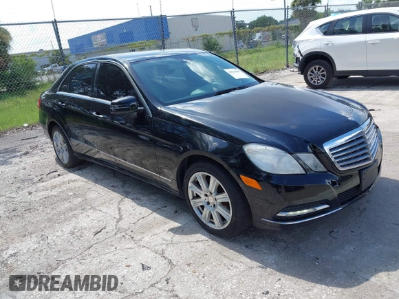 2013 Mercedes-Benz E 350 Luxury with VIN WDDHF8JB6DA721655, listed as a IAAI auction lot 42541807 with 142,330 mi miles and . Bid and sale history available at DreamBid. Image 1.