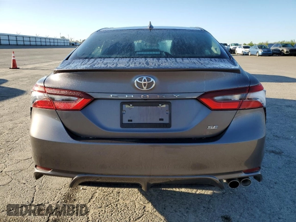 2023 Toyota Camry SE with VIN 4T1G11AK3PU769155, listed as a Copart auction lot 49654825 with 18,505 mi miles and Salvage Title. Bid and sale history available at DreamBid. Image 6.