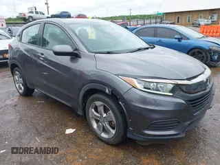 2021 Honda HR-V LX with VIN 3CZRU5H30MM725487, listed as a IAAI auction lot 42164655 with 110,080 mi miles. Bid and sale history available at carsss.com. Image 1.