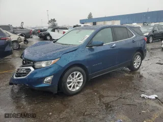 2020 Chevrolet Equinox LT with VIN 3GNAXJEV1LL266653, listed as a Copart auction lot 46969255 with 52,789 mi miles and Non Repairable. Bid and sale history available at carsss.com. Image 1.