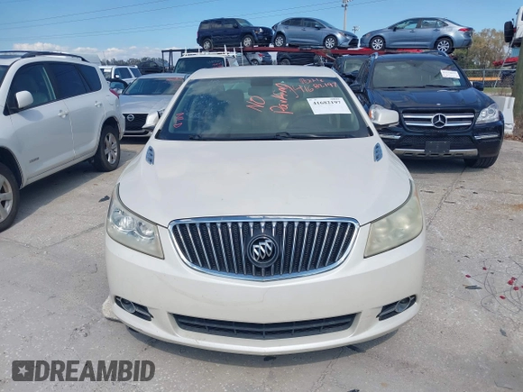 2013 Buick LaCrosse Leather с VIN 1G4GC5ERXDF257286, выставлен на аукционе IAAI как лот 41682197 с пробегом 196 015 миль миль и . История ставок и продаж доступна на DreamBid. Изображение 12.