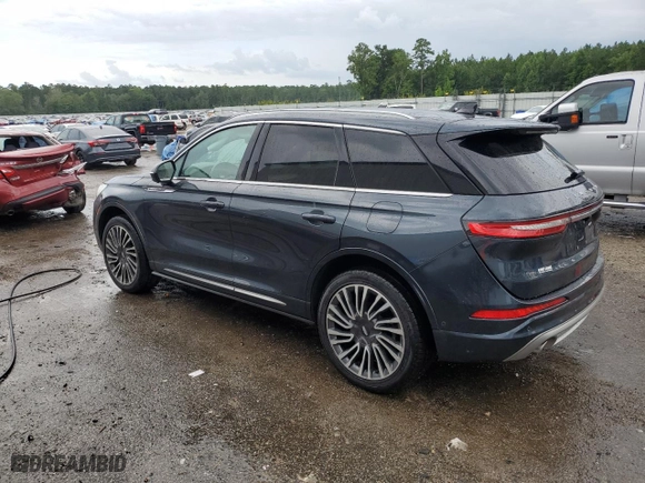 2021 Lincoln Corsair Reserve with VIN 5LMCJ2DH9MUL02156, listed as a Copart auction lot 64656084 with 33,429 mi miles and Salvage Title. Bid and sale history available at carsss.com. Image 2.